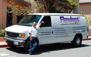 Raymond Romero and van, Pro Carpet Cleaner Monterey CA