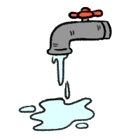 water spill